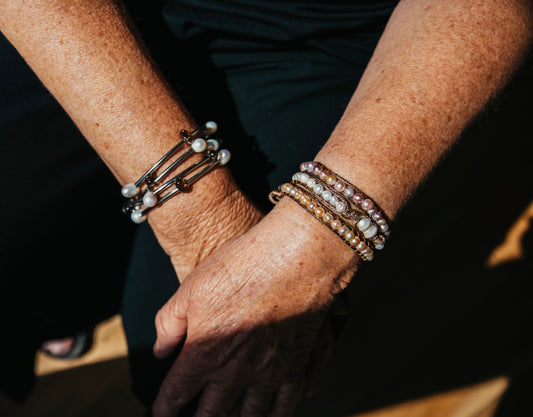 Pearl Wrist Wrap