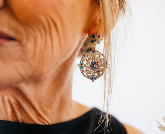 Cubic Zirconia drop Earrings