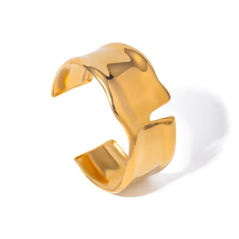 18K Gold Vermeil Cuff