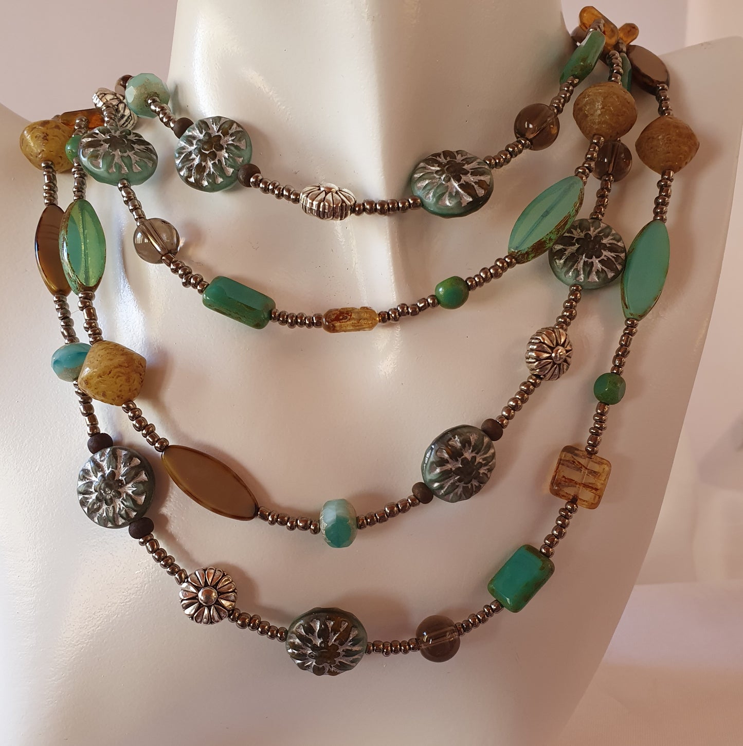 Czech Glass Necklace