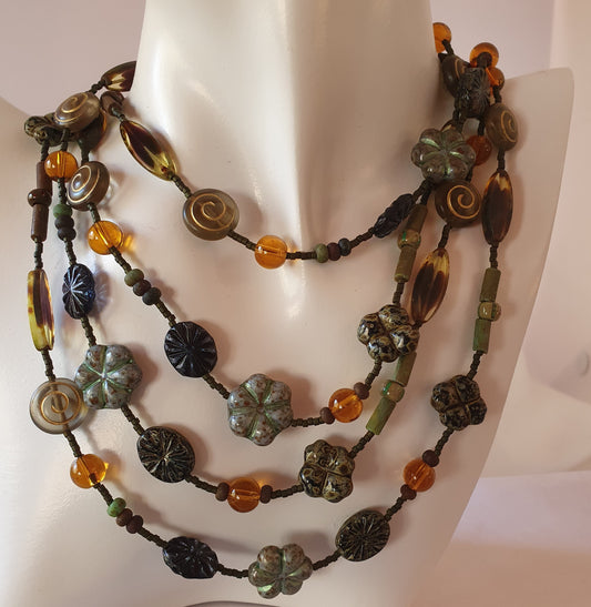 Czech Glass Necklace