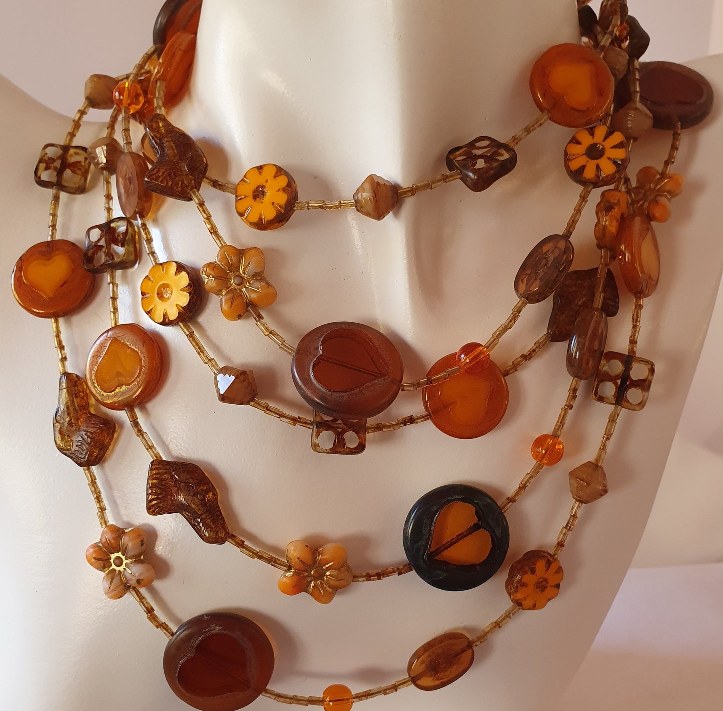 Czech Glass Necklace