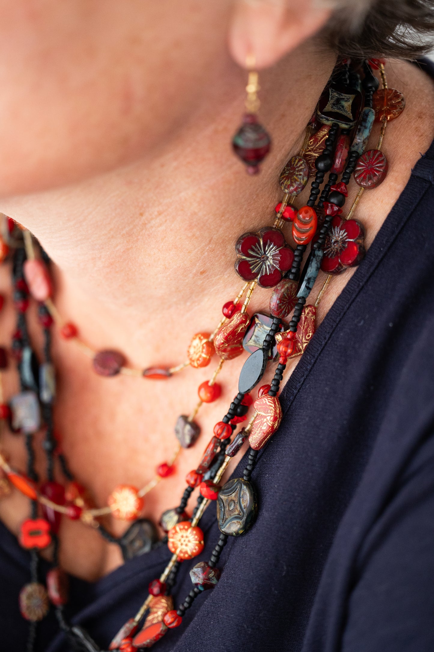 Czech Glass Necklace