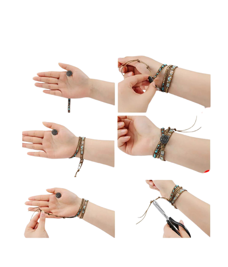 Baroque Pearl Wrist Wrap