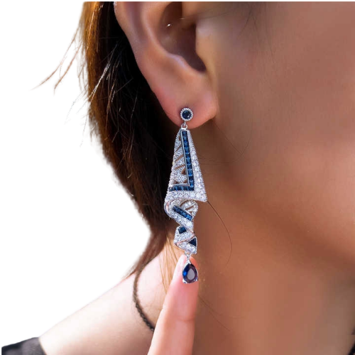 Cubic Zirconia drop Earrings