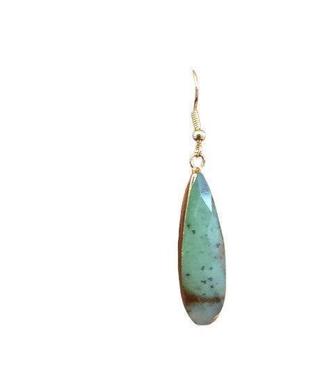 New Zealand Green Jade earrings