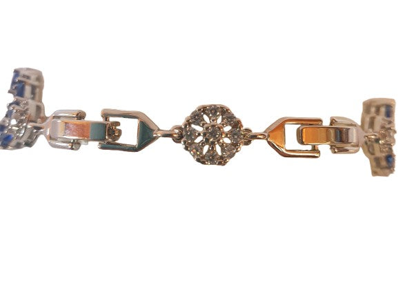 Aqua Cubic Zirconia Bracelet